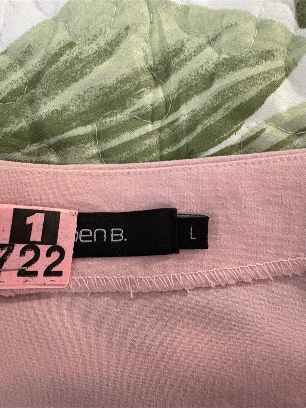 Arden B Pink Mini Skirt with Black Lace Trim L - Picture 4 of 11